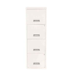Pierre Henry 4 Drawer Maxi Tall Filing Cabinet - White