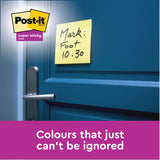 Post-it Notes Super Sticky Recycled 47.6x47.6mm Cardboard Packaging Yellow (Pack of 12) 622RSS12CY