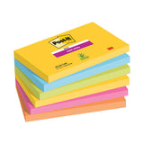 Post-It Super Sticky Notes 76x127mm Rio (Pack of 6) 655-6SS-RIO-EU