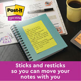 Post-it Notes Super Sticky 101x152mm Lined Ultra (Pack of 3) 660-3SSUC