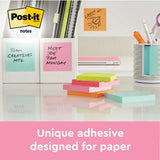 Post-it Notes 76x76mm Energetic Colour Collection (Pack of 6) 50021