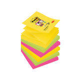 Post-it Z-Notes Carnival Colour 76x76mm (Pack of 6) 7100147840