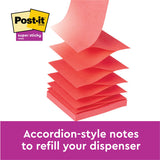 Post-it Z-Notes Carnival Colour 76x76mm (Pack of 6) 7100147840