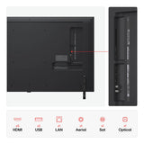 LG QNED80 65QNED80A6A 65" QNED 4K HDR Smart TV webOS AI VRR ALLM eARC WiFi Black