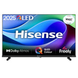 Hisense 32E50TUK 32" FHD QLED Smart TV VIDAA Freely Dolby Atmos HDR10 WiFi Black