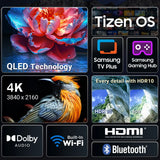 VISPERA TI43ULTRA 43" 4K UHD Smart Tizen TV Dolby Audio Wi-Fi Freeview HDR Black