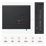 LG QNED80 86QNED80A6A 86" QNED 4K HDR Smart TV webOS AI VRR ALLM eARC WiFi Black