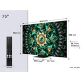 TCL 75Q7C-UK 75" QD-Mini LED 4K HDR Smart Google TV 144Hz Bang Olufsen AiPQ Pro