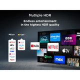 TCL 98Q6C 98" QD-Mini LED 4K HDR Smart Google TV 144Hz Gaming ONKYO Dolby Atmos