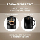Lavazza A Modo Mio Jolie Milk EVO Pod Coffee Machine Frother Compact UK Home Bar