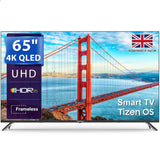 TeeView TV65Q0T-UK 65" QLED 4K UHD Smart Tizen TV HDR10 Dolby Audio WiFi 60Hz UK