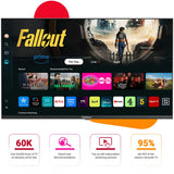 Teeview 70 QLED 4K HDR Smart TV Android Dolby Vision WiFi Bluetooth Cinema UK EU
