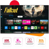 VISPERA TI43ULTRA 43" 4K UHD Smart Tizen TV Dolby Audio Wi-Fi Freeview HDR Black