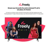 Coocaa 32" CT0H38 QLED HD Smart TV HDR10 Dolby Audio TiVo Freely WiFi 2026 Black