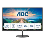 AOC Q32V4 31.5" QHD 2K IPS Monitor 75Hz 4ms Adaptive Sync Speakers HDMI DP VESA