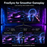 ZZA Z24B 24" FHD Curved Gaming Monitor 200Hz 1ms VA HDR10 FreeSync HDMI DP VESA