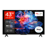 TCL 43V6C 43" 4K UHD HDR Smart Google TV Dolby Atmos AiPQ LED Wi-Fi HDMI 2.1 NEW