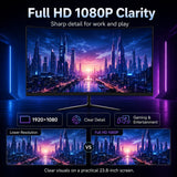 ZZA Z24B 24" FHD Curved Gaming Monitor 200Hz 1ms VA HDR10 FreeSync HDMI DP VESA