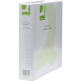 Q-Connect Presentation 40mm 4D Ring Binder A4 White (Pack of 6) KF01329Q