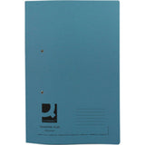 Q-Connect Transfer File 35mm Capacity Foolscap Blue (Pack of 25) KF26061