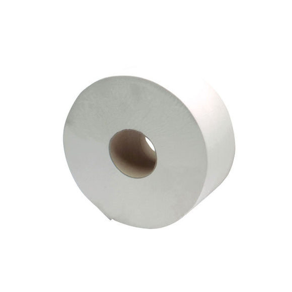 2Work 2-Ply Jumbo Toilet Roll 60mm Core (6 Pack) J26410VW