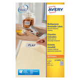 Avery Laser Mini Labels 17.8x10mm 270 per sheet White (6750 Pack) L4730REV-25