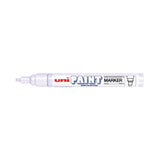 Unipaint PX-20 Paint Marker Medium Bullet White (12 Pack) 545491000