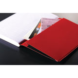 Black n' Red Soft Cover Notebook A5 Black 400051204