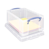 Really Useful 9L Plastic Storage Box Pack of 4