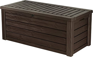 Keter Westwood 570L Outdoor Storage Box - Brown