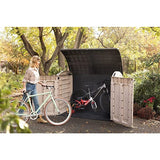 Keter Store It Out Ultra 2000L Outdoor Garden & Bike Storage Shed - Beige/Brown