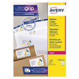 Avery Laser Mini Labels 25.4x10mm 189 per sheet White (4725 Pack) L4731REV-25