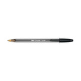 Bic Cristal Large Ballpoint Pen 1.6mm Black (Pack of 50) 880648