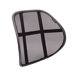 Contour Ergonomics Mesh Fabric Back Support Black CE01828