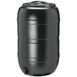 210L Water Butt Kit Rain Barrel Stand Tap Lid Diverter Garden Water Saver BLACK