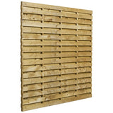 Forest Garden Urban Edge 6 x 6ft Fence Panel Durable Pressure Treated Timber