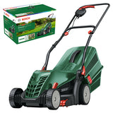 Bosch 1300W Corded Lawn Mower 34cm Electric Grass Cutter Rotak Garden Push Tools
