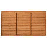 6x3ft Dip Treated Overlap Fence Panel Garden Wooden Outdoor Boundary Privacy New
