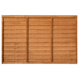 Overlap Fence Panel 6x4ft Dip Treated Garden Timber Boundary Screen Outdoor Tall