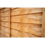Overlap Fence Panel 6x4ft Dip Treated Garden Timber Boundary Screen Outdoor Tall
