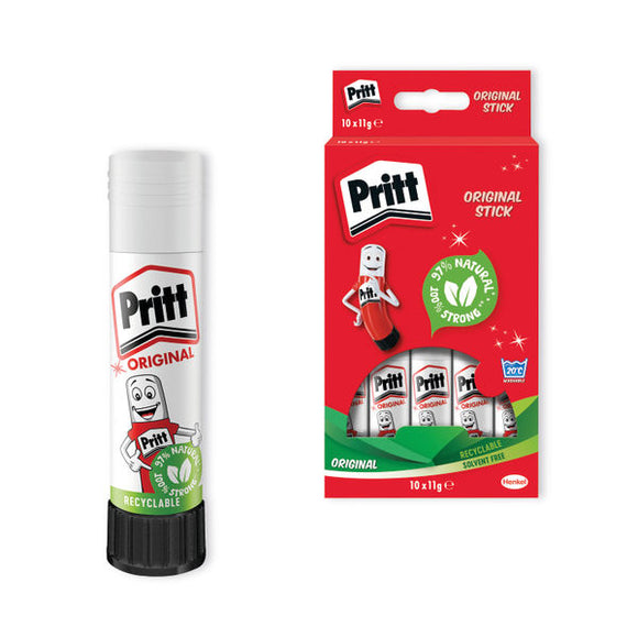 Pritt Stick Original Glue 11g (Pack of 10) 1456040