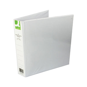 Q-Connect Presentation 40mm 4D Ring Binder A4 White (Pack of 6) KF01329Q