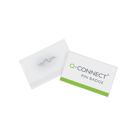 Q-Connect Pin Badge 40x75mm (100 Pack) KF01566