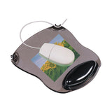 Q-Connect Gel Mouse Mat Grey KF20084