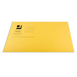 Q-Connect Square Cut Folder Lightweight 180gsm Foolscap Yellow (Pack of 100) KF26027