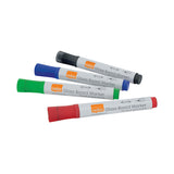 Nobo Glass Whiteboard Marker Assorted (4 Pack) 1905323