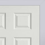 Lincoln White Grained Moulded 6 Panel Internal Door 1981x762mm Primed Smooth New