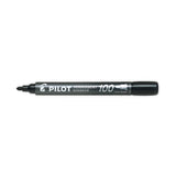 Pilot Permanent Marker 100 Bullet Tip Black Value Pack 15 + 5 FREE (Pack of 20) 3131910501268