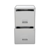 Pierre Henry 2 Drawer Maxi Tall Filing Cabinet - Grey