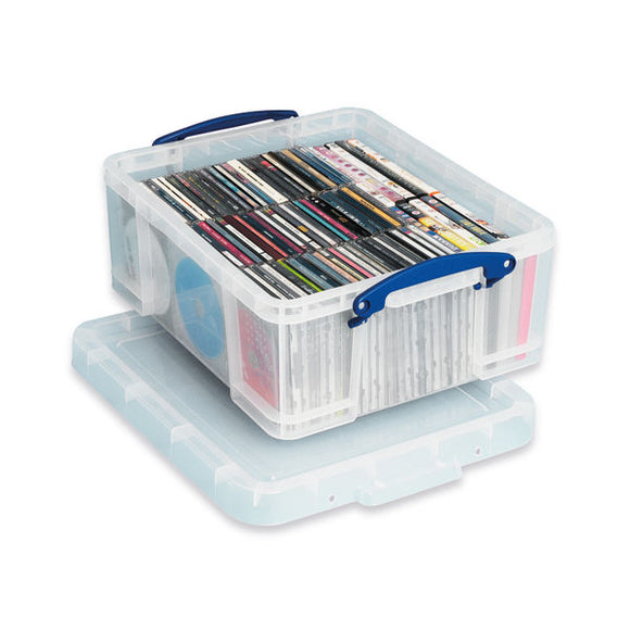 Really Useful 18L Plastic Storage Box with Lid